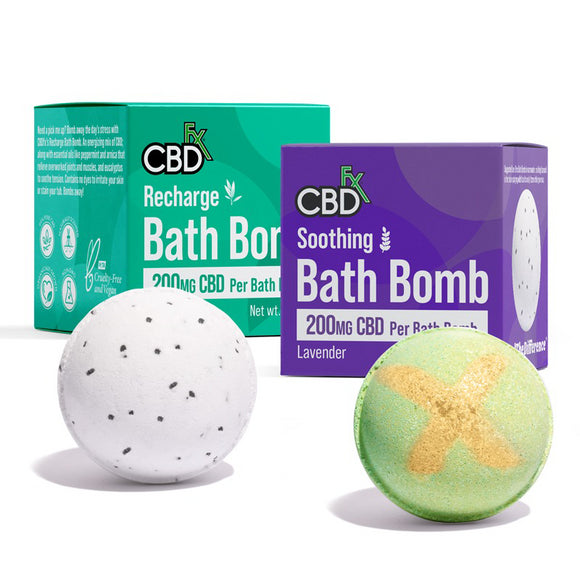 CBDfx Bath Bomb - ukvapezen