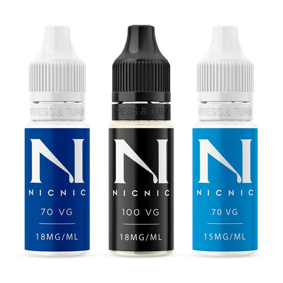 NicNic 10ml Nicotine Shots - ukvapezen
