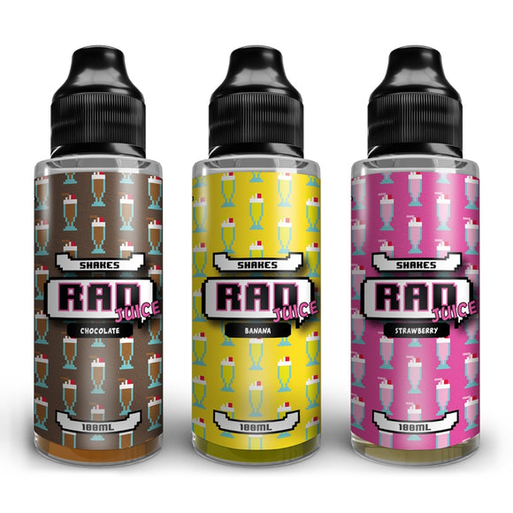 RAD Juice SHAKES 100ml Shortfill - ukvapezen