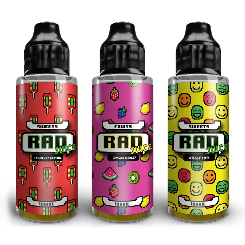 RAD Juice SWEETS 100ml Shortfill - ukvapezen