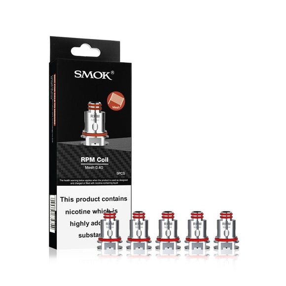 Smok RPM Coils MTL Mesh 0.3 Ohm (5 Pack) - ukvapezen