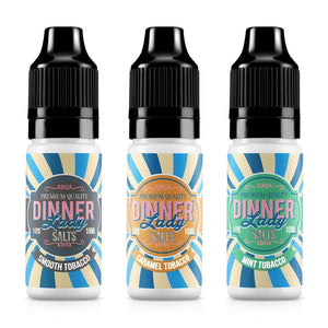 Dinner Lady Tobacco Range 10ml Nic Salts - ukvapezen