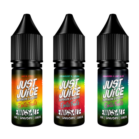 Just Juice EXOTIC FRUITS 10ml Nic Salts